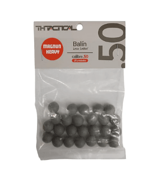 BALIN TRAUMATICO THTACTICAL PCV CAL.50 25U
