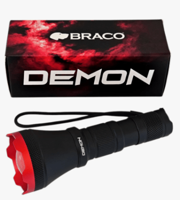 LINTERNA BRACO DEMON ROJA
