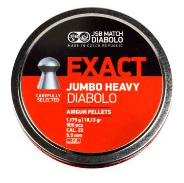POSTON JSB EXACT JUMBO DIABOLO CAL 5.5 18.13GR 500PCS