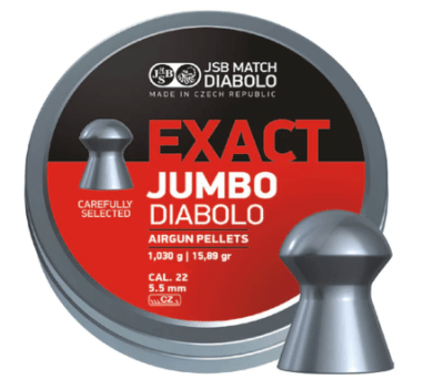 POSTON JSB EXACT JUMBO DIABOLO CAL 5.5 15.89GR 250PCS