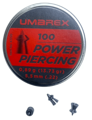POSTON UMAREX POWER PIERCING 5.5MM 13.73GR 100PCS