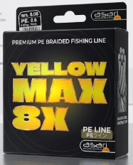 MULTIFILAMENTO ASARI YELLOW MAX 8X 0.08MM 150M