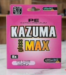 MULTIFILAMENTO KAZUMA GLOSS MAX EXTRA PREMIUN 0.20 300M