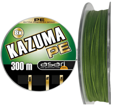 MULTIFILAMENTO KAZUMA ASARI 300MT. 0.35