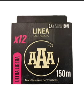 MULTIFILAMENTO AAA X12 0.10MM 150MT