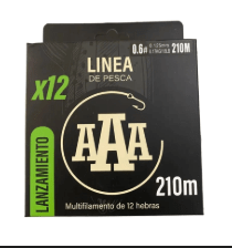 MULTIFILAMENTO AAA X12 0.12MM 210MT