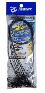 LEADER ACERO PIONER 80LB 45CM BK