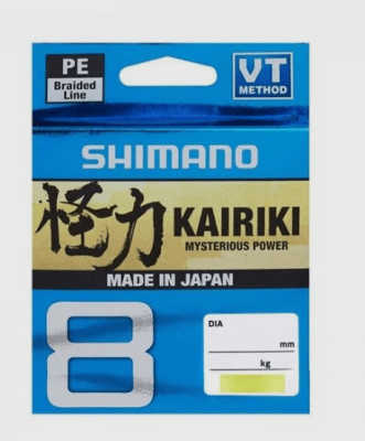 MULTIFILAMENTO SHIMANO KAIRIKI 0.21MM 300MT VERDE