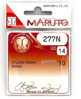 ANZUELO MARUTO CRISTAL N° 14  277N