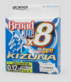 MULTIFILAMENTO OWNER KIZUNE 150YD 0.12MM