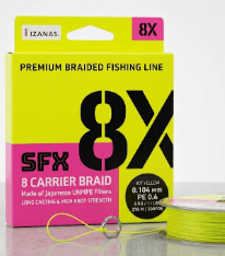 MULTIFILAMENTO SFX 0.104MM PE 0.4 5KG. AMARILLO