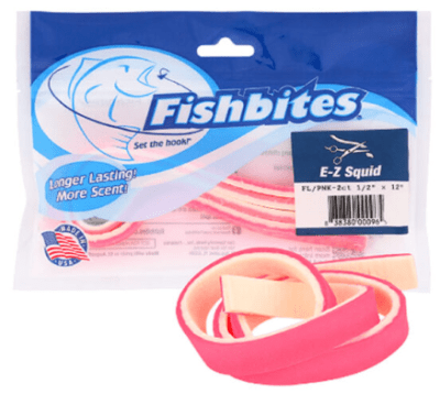 FISHBITES E-Z SQUID FLESH /PINK