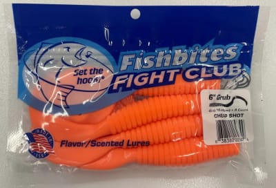 FISHBITES FIGHT CLUB 6IN GRUB CHEAP SHOT