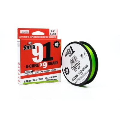 MULTIFILAMENTO SUFIX G-CORE X9 300M 0.165MM