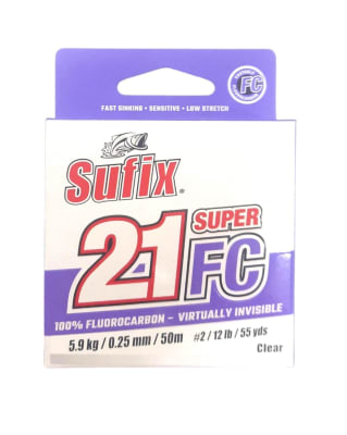 FLUOROCARBONO SUPER 21 FC 0.25MM