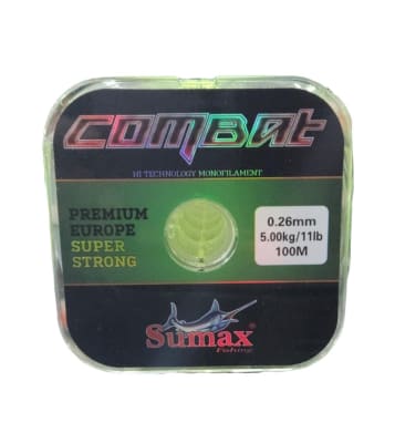 NYLON COMBAT VERDE 0.26MM 5.0O KG