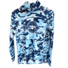 POLERA LOBO CAMUFLAJE AZUL L1