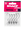 SAKANA JIGHEAD SNAKE #6 3.5GR1