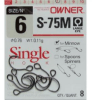 OWNER SINGLE HOOK S-75M #061