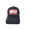GORRO RAPALA NEGRO/MALLA BLANCA LOGO ROJO CBWR1