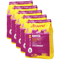 Josera Minivita ( 5 x 900 Gr ) 4.5 Kg Josera Minivita ( 5 x 900 Gr ) 4.5 Kg