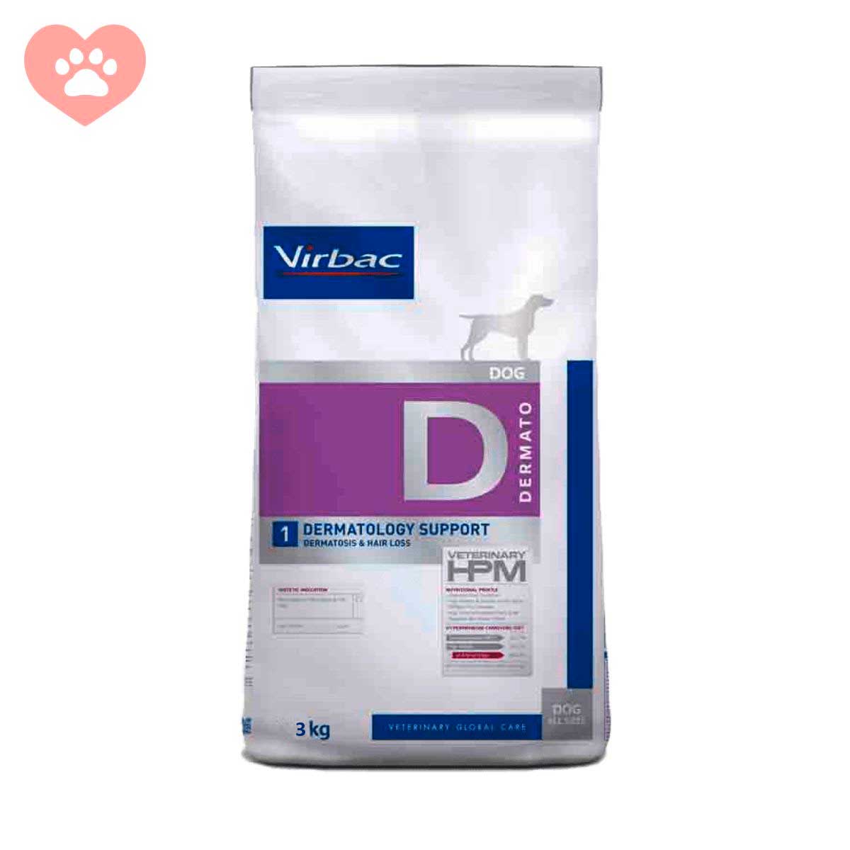 Virbac Dog Dermatology Support 3 Kg HVO STORE