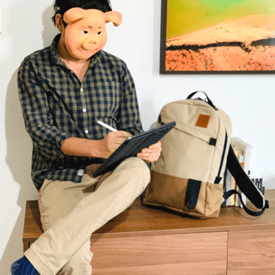 Mochila Vicuña Beige - Camel Mochila Vicuña Beige - Camel