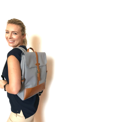 Mochila Chañar Gris Claro Mochila Chañar Gris Claro