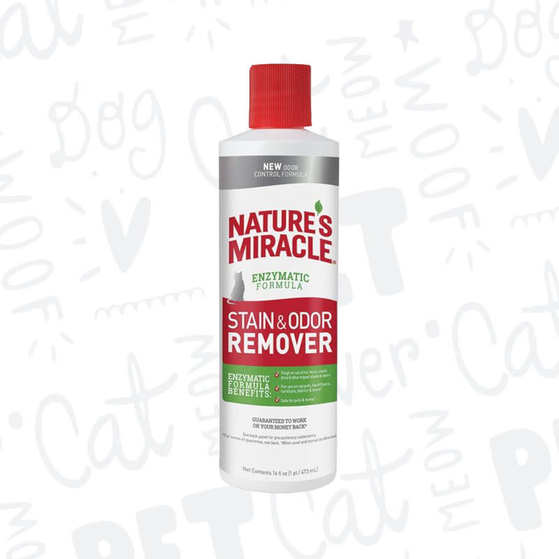 Nature's Miracle Cat Stain & Odor Remover 473 ml Berlin Happy Pet Shop