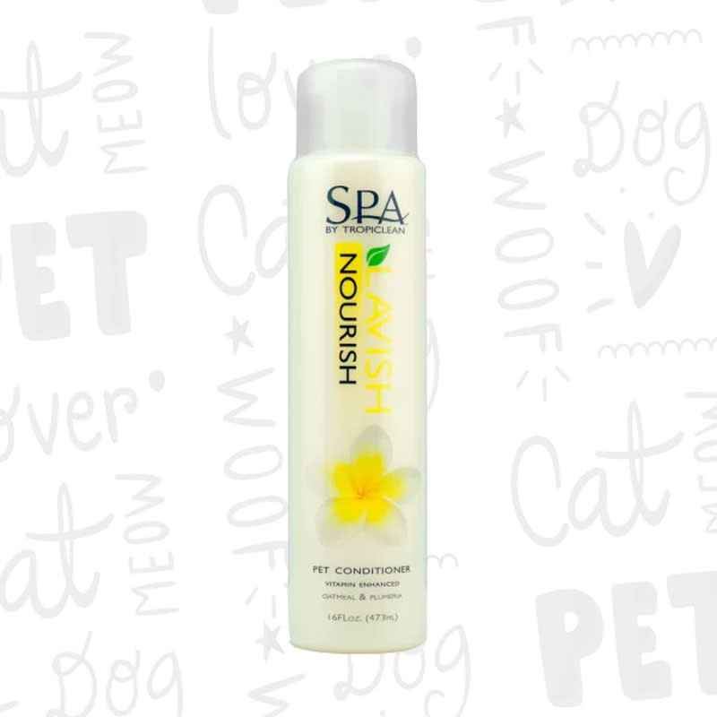 TropiClean SPA Dog & Cat Lavish Nourish Conditioner Oatmeal & Plumeria 473 ml Berlin Happy