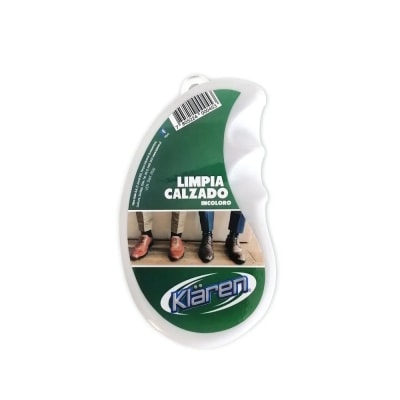 ESPONJA LIMPIACALZADO KLÄREN INCOLORA