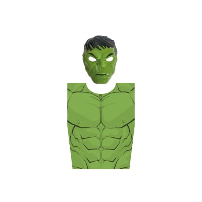 DISFRAZ PECHERA HULK T/u