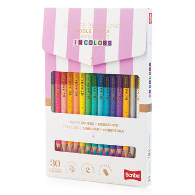 COLOR D.PUNTA TRIANG INCOLORS 15PZA1