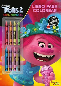 LIBRO PARA COLOREAR TROLLS