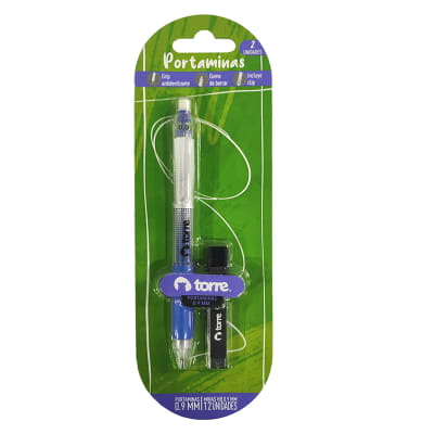 PORTAMINAS 0,9MM + MINAS TORRE