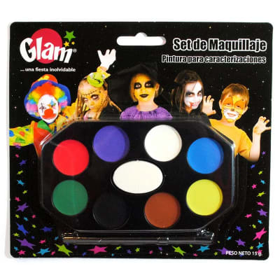 SET MAQUILLAJE 8 COLORES 1 UNI1