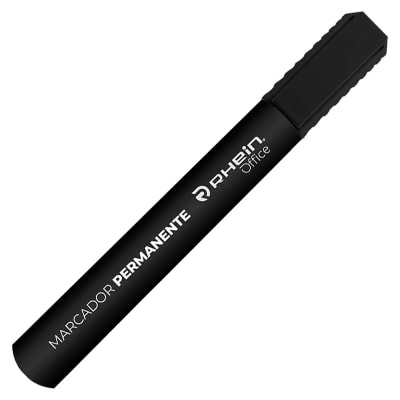 MARCADOR PERMANENTE PUNTA REDONDA NEGRO RHEIN1