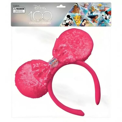 CINTILLO OREJAS ROSADO MINNIE DISNEY 100