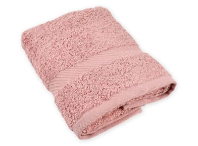 TOALLA DE MANO ALGODON 45X90 ROSADO