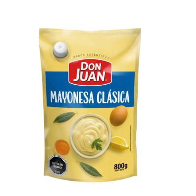 MAYONESA CLASICA 800G DP DON JUAN