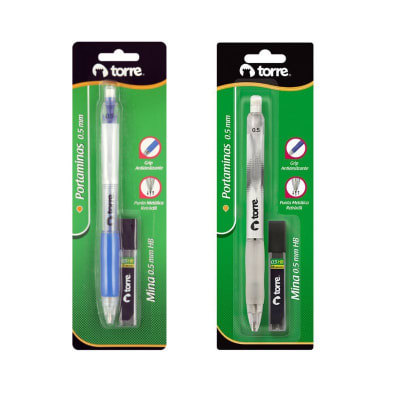 BL. PORTAMINAS 0,5MM + MINAS TORRE