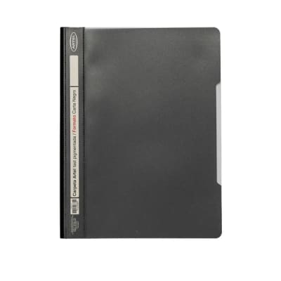 Carpeta fast pigmentada Carta Negro