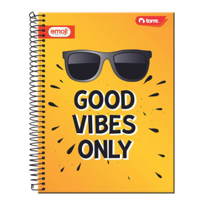 CUADERNO TRIPLE BOOK EMOJI 7MM 150HJS TORRE