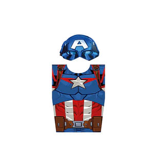 DISFRAZ PECHERA CAPITAN AMERICA 1 UN