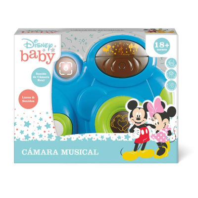 CAMARA MUSICAL C/LUZ DISNEY BABY