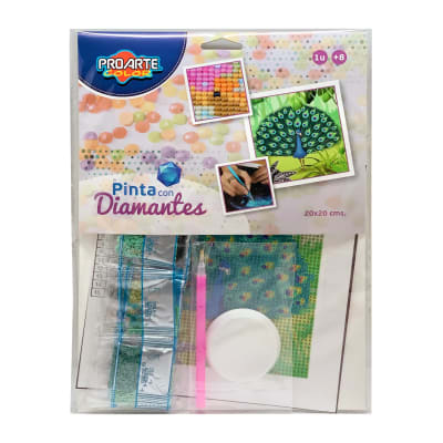 PINTA CON DIAMANTES 20X20 PROARTE
