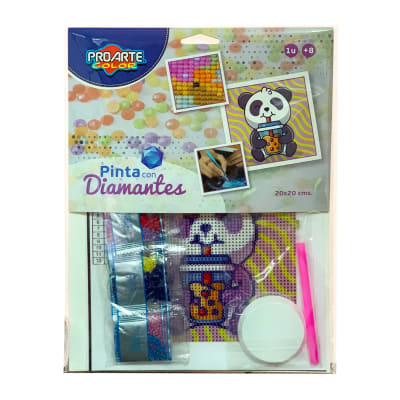 PINTA CON DIAMANTES 20X20 PROARTE1