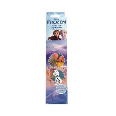 PINTA  CON DIAMANTES  DISNEY FROZEN  25X251