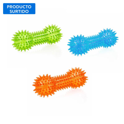 JUGUETE PARA PERRO CAUCHO Y COLORES BUDDY PET