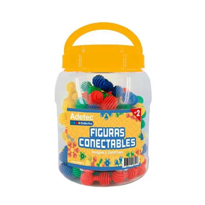 FIGURAS CONECTABLES 60 PIEZAS